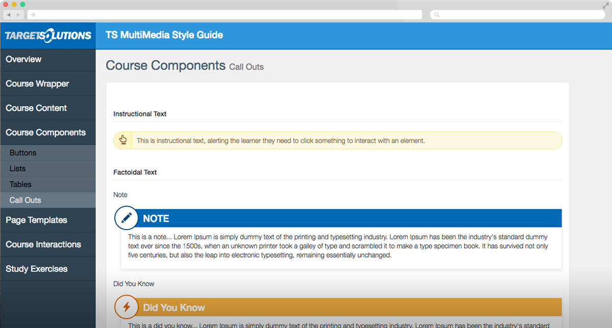 TargetSolutions eLearning Guide